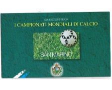 1998 - LOTTO/8191L - SAN MARINO - MONDIALI DI CALCIO LIBRETTO 1998 - LOTTO/8191L - SAN MARINO - MONDIALI DI CALCIO LIBRETTO
