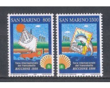 1998 - LOTTO/8195 - SAN MARINO - FIERA DEL FRANCOBOLLO 1998 - LOTTO/8195 - SAN MARINO - FIERA DEL FRANCOBOLLO