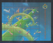 2001 - LOTTO/8244 - SAN MARINO - NATALE - FOGLIETTO