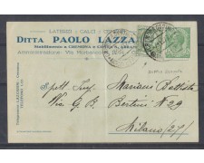 CREMONA - 1927 - LOTTO/328 - CARTOLINA COMMERCIALE VARIETA'