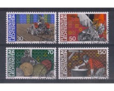 1982 - LOTTO/4576U - LIECHTENSTEIN - LAVORO - USATI