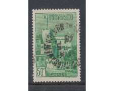 1939 - LOTTO/8555U - MONACO - 50c. VEDUTE - USATO