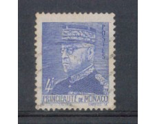 1941 - LOTTO/8574IU - MONACO - 4 Fr. AZZURRO - USATO 1941 - LOTTO/8574IU - MONACO - 4 Fr. AZZURRO - USATO