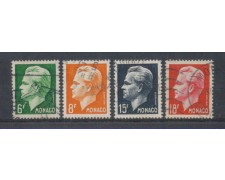 1951 - LOTTO/8609U - MONACO - RANIERI III° 4v. USATI