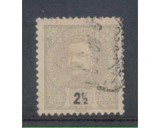 1895 - LOTTO/9652AU - PORTOGALLO - 2,5r. GRIGIO - USATO