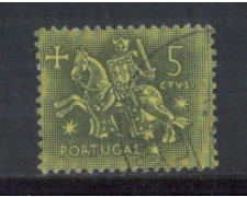 1953 - LOTTO/9745AU - PORTOGALLO - 5c. SIGILLO RE DENIS - USATO 1953 - LOTTO/9745AU - PORTOGALLO - 5c. SIGILLO RE DENIS - USATO