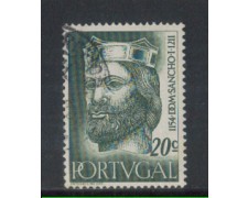 1955 - LOTTO/9755BU - PORTOGALLO - 20c. RE SANCHO I° - USATO 1955 - LOTTO/9755BU - PORTOGALLO - 20c. RE SANCHO I° - USATO