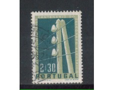 1955 - LOTTO/9756BU - PORTOGALLO - 2,30e. TELEGRAFO - USATO