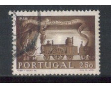 1956 - LOTTO/9759DU - PORTOGALLO - 2,50e. FERROVIE - USATO