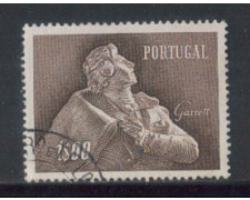 1957 - LOTTO/9761AU - PORTOGALLO - 1e. A. GARRETT - USATO