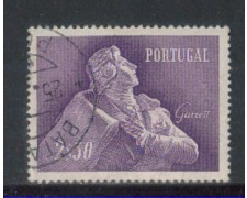 1957 - LOTTO/9761BU - PORTOGALLO - 2,30e. A.GARRETT - USATO