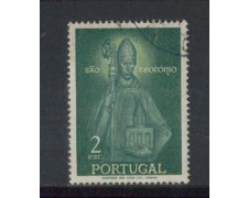 1958 - LOTTO/9764BU - PORTOGALLO - 2e. S.TEOTONIO - USATO 1958 - LOTTO/9764BU - PORTOGALLO - 2e. S.TEOTONIO - USATO