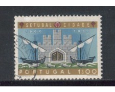 1961 - LOTTO/9779AU - PORTOGALLO - 1e. SETUBAL - USATO