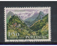 1968 - LOTTO/9829CU - PORTOGALLO - 1,50e. LUBRAPEX - USATO 1968 - LOTTO/9829CU - PORTOGALLO - 1,50e. LUBRAPEX - USATO