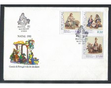 1981 - LOTTO/POR1526FD - PORTOGALLO - NATALE - FDC