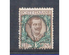 1901 - LOTTO/REG77U - REGNO - 1 LIRA FLOREALE - USATO