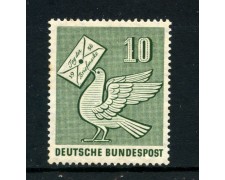 1956 - GERMANIA FEDERALE - GIORNATA DEL FRANCOBOLLO - LINGUELLATO - LOTTO/30795L