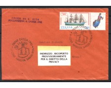 1981 - REPUBBLICA - VI° CENTENARIO SANTA RITA - BUSTA PER CANTU' - LOTTO/31821