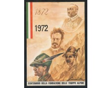 1972 - ITALIA - CASSANO D'ADDA (MI) - CENTENARIO TRUPPE ALPINE - CARTOLINA - LOTTO/31215
