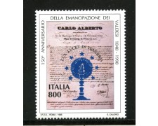 1998 - LOTTO/7219 - REPUBBLICA - EMANCIPAZIONE DEI VALDESI - NUOVO 1998 - LOTTO/7219 - REPUBBLICA - EMANCIPAZIONE DEI VALDESI - NUOVO