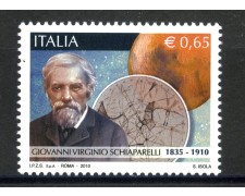 2010 - REPUBBLICA - VIRGINIO SCHIAPARELLI - NUOVO - LOTTO/37230 2010 - REPUBBLICA - VIRGINIO SCHIAPARELLI - NUOVO - LOTTO/37230
