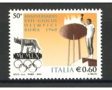 2010 - REPUBBLICA - CELEBRAZIONE OLIMPIADI DI ROMA - NUOVO - LOTTO/37235 2010 - REPUBBLICA - CELEBRAZIONE OLIMPIADI DI ROMA - NUOVO - LOTTO/37235