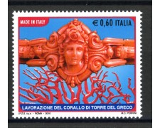 2010 - REPUBBLICA - CORALLO DI TORRE DEL GRECO - NUOVO - LOTTO/37240 2010 - REPUBBLICA - CORALLO DI TORRE DEL GRECO - NUOVO - LOTTO/37240