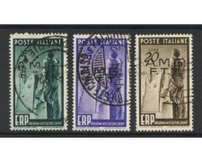 1949 - TRIESTE  A - LOTTO/47719 - E.R.P. 3v. - USATI