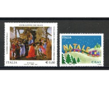 2010 - REPUBBLICA - NATALE 2v. - NUOVI - LOTTO/37249 2010 - REPUBBLICA - NATALE 2v. - NUOVI - LOTTO/37249