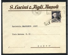 1950 - REPUBBLICA - LOTTO/47728 - 20 LIRE DOMENICO CIMAROSA BUSTA PER CANTU' 1950 - REPUBBLICA - LOTTO/47728 - 20 LIRE DOMENICO CIMAROSA BUSTA PER CANTU'
