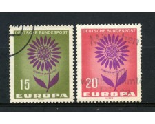 1964 - GERMANIA FEDERALE - EUROPA 2v - USATI - LOTTO/30887U 1964 - GERMANIA FEDERALE - EUROPA 2v - USATI - LOTTO/30887U
