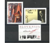 1995 - SLOVENIA - PERSONALITA' 3v. - NUOVI - LOTTO/33874