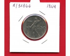 1964 - REPUBBLICA - 50 LIRE VULCANO I° TIPO - LOTTO/M31866