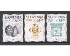 1996 - SLOVENIA - PATRIMONIO CULTURALE  3v. - NUOVI - LOTTO/33896
