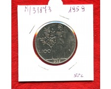 1959 - REPUBBLICA - 100 LIRE MINERVA I° TIPO - LOTTO/M31873
