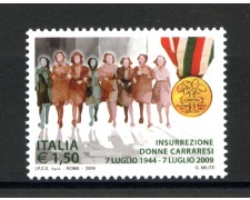 2009 - REPUBBLICA - DONNE CARRARESI - NUOVO - LOTTO/37279 2009 - REPUBBLICA - DONNE CARRARESI - NUOVO - LOTTO/37279