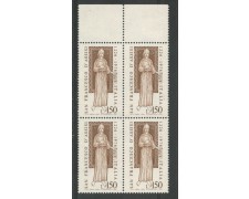 1976 - LOTTO/6649Q - REPUBBLICA - S.FRANCESCO - QUARTINA - NUOVI 1976 - LOTTO/6649Q - REPUBBLICA - S.FRANCESCO - QUARTINA - NUOVI