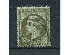 1862 - FRANCIA - 1 cent. VERDE NAPOLEONE - USATO - LOTTO/12374 1862 - FRANCIA - 1 cent. VERDE NAPOLEONE - USATO - LOTTO/12374