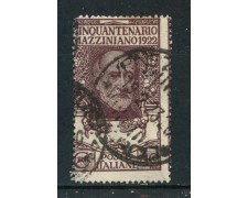 1922 - REGNO - 40c. G.MAZZINI - USATO - LOTTO/REG129U