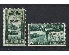 1951 - TRIESTE A - FESTA DEGLI ALBERI 2v. - USATI - LOTTO/15839 1951 - TRIESTE A - FESTA DEGLI ALBERI 2v. - USATI - LOTTO/15839