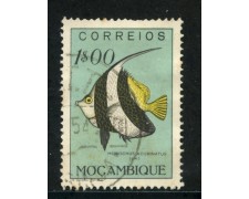 1951 - MOZAMBICO - 1e. PESCI - USATO - LOTTO/29044 1951 - MOZAMBICO - 1e. PESCI - USATO - LOTTO/29044