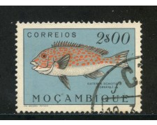 1951 - MOZAMBICO - 2 e. PESCI - USATO - LOTTO/29047 1951 - MOZAMBICO - 2 e. PESCI - USATO - LOTTO/29047