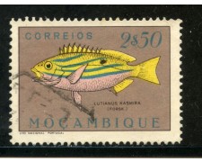 1951 - MOZAMBICO - 2,5 e. PESCI - USATO - LOTTO/29048 1951 - MOZAMBICO - 2,5 e. PESCI - USATO - LOTTO/29048