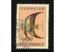 1951 - MOZAMBICO - 6 e. PESCI - USATO - LOTTO/29052 1951 - MOZAMBICO - 6 e. PESCI - USATO - LOTTO/29052