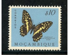 1953 - MOZAMBICO - 10c. FARFALLE - LING. - LOTTO/29060 1953 - MOZAMBICO - 10c. FARFALLE - LING. - LOTTO/29060
