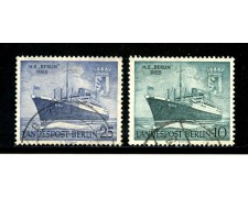 1955 - BERLINO - NAVE BERLIN 2v. - USATO - LOTTO/29217