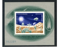 1972 - ROMANIA - MISSIONE SPAZIALE APOLLO - FOGLIETTO NUOVO - LOTTO/29346