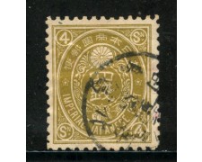 1888/92 - GIAPPONE - 4s. BISTRO OLIVA - USATO - LOTTO/29654