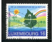 1995 - LUSSEMBURGO - 16 Fr. PROTEZIONE NATURA - USATO - LOTTO/29915 1995 - LUSSEMBURGO - 16 Fr. PROTEZIONE NATURA - USATO - LOTTO/29915