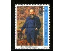 1996 - LUSSEMBURGO - THEO VAN RYSSELBERGHE - USATO - LOTTO/29916 1996 - LUSSEMBURGO - THEO VAN RYSSELBERGHE - USATO - LOTTO/29916